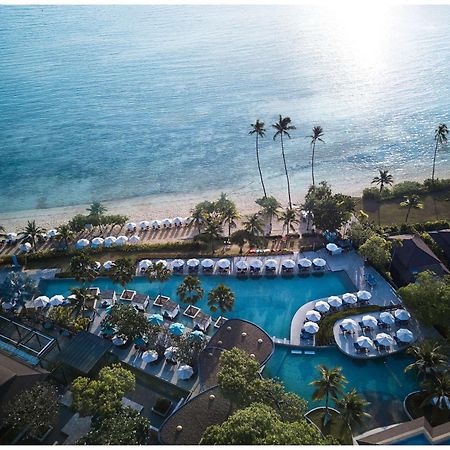 Pullman Phuket Panwa Beach Resort Esterno foto Aerial view of the pool at the InterContinental Chania, Crete, Greece
